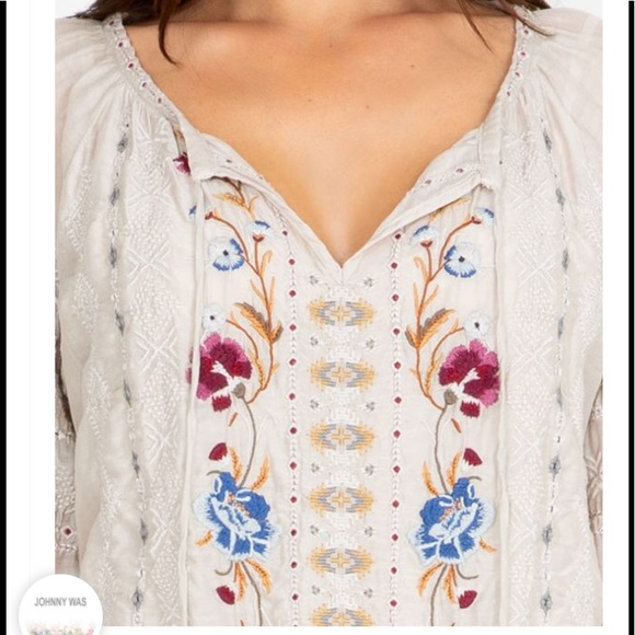 Johnny Was Angelique Peasant Blouse - Picture 6 of 7